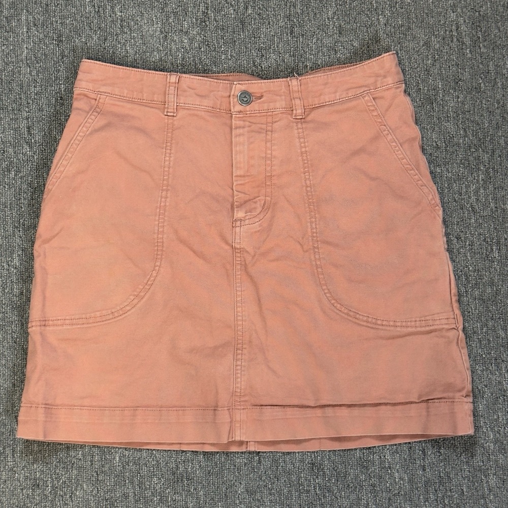 Patagonia Women's Size 6 Stand Up Skirt Outdoors Hiking Century Pink Clay Canvas